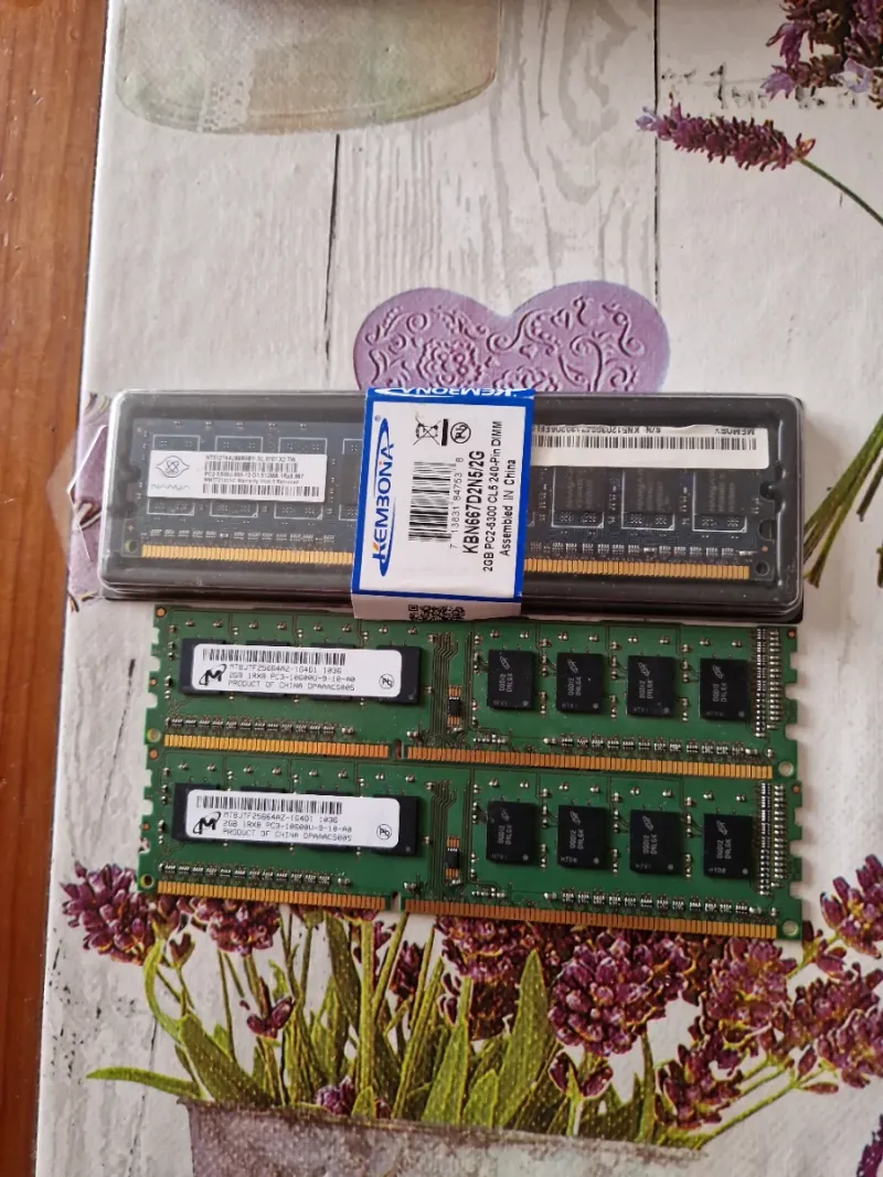 2x KEMBONA DDR2 2GB 667MHz RAM afbeelding 3