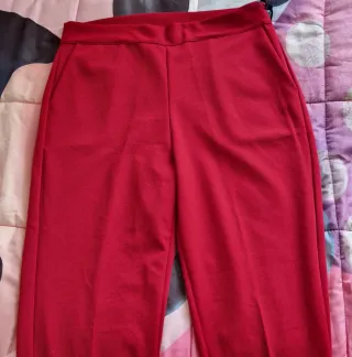 Pantaloni donna rossi eleganti