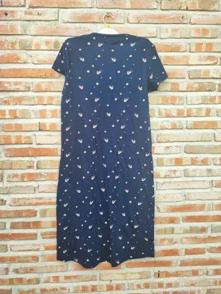 Camisón INEXTENSO floral azul talla S