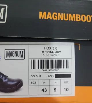 Zapatos Magnum Fox 3.0