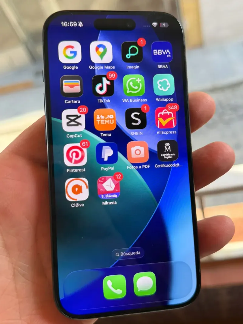 iPhone 15 pro impecable estado