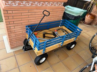 Carro de madera a medida