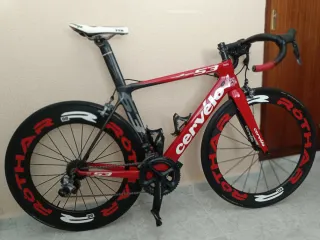 Bicicleta Cervélo S3 Aero Roja
