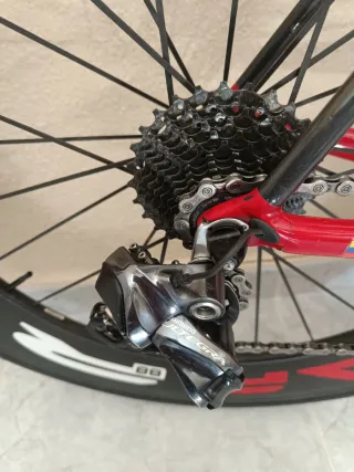 Bicicleta Cervélo S3 Aero Roja