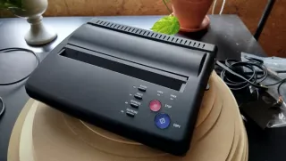 Impresora Térmica Negra