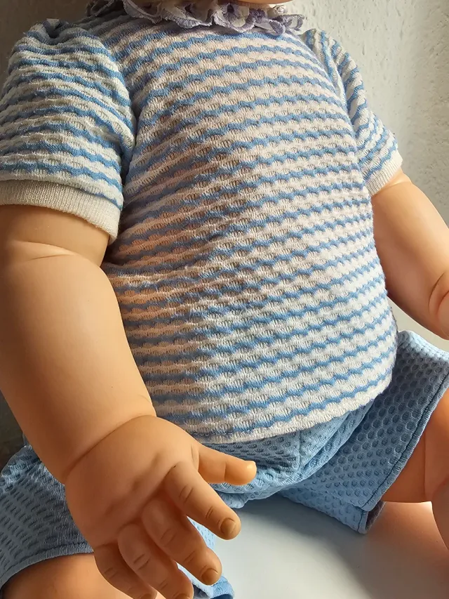 Antiguo Muñeco Bebé Realista Berjusa 70cm