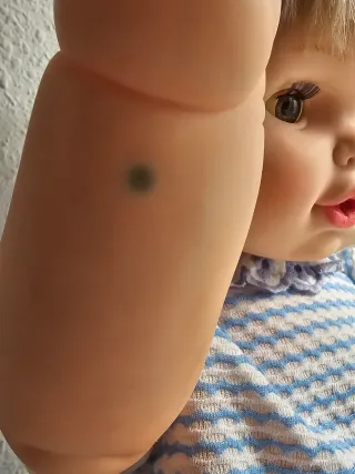 Antiguo Muñeco Bebé Realista Berjusa 70cm