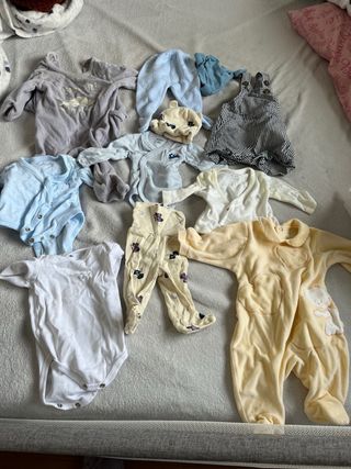 Lote Ropa Bebé Niño de 0 a 9 meses