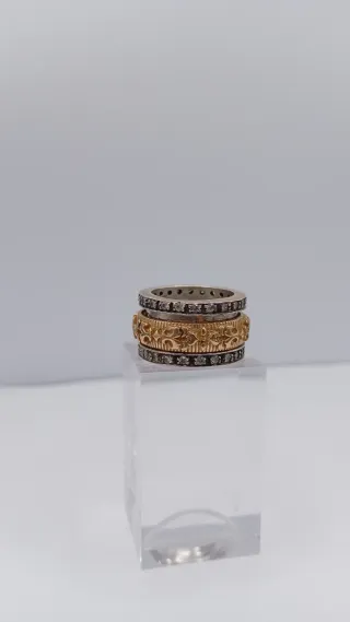 Anillo Antiestrés Plata.