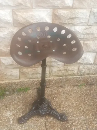 Taburete Metálico Vintage