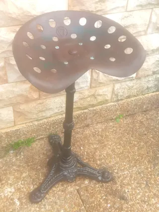 Taburete Metálico Vintage