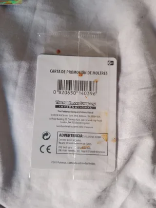 Carta Pokémon Moltres