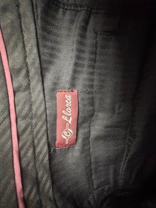 Pantalón Fallero Rayas Gris/Negro Talla XL 56