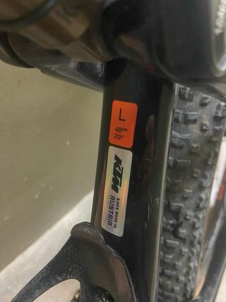 KTM SKARP MASTER 2022 Talla L