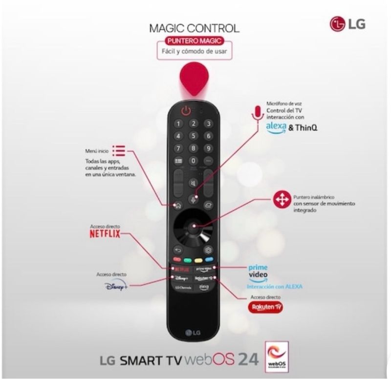 Smart TV LG UHD 4K 55 139cm afbeelding 3