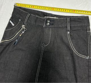 Falda vaquera nueva negra Sexy Girl Talla S