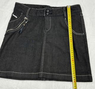 Falda vaquera nueva negra Sexy Girl Talla S