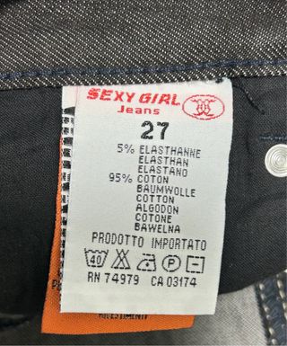 Falda vaquera nueva negra Sexy Girl Talla S