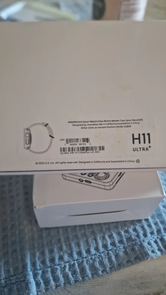 H10 Pro Serie 8 + H11 Ultra Smartwatch afbeelding 2