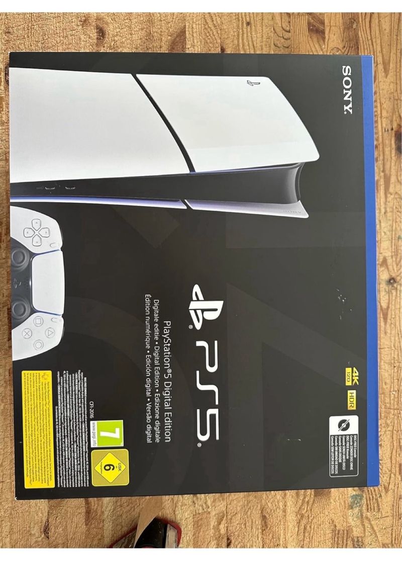 Playstation 5 PS5 digital edition + Mando Original afbeelding 2