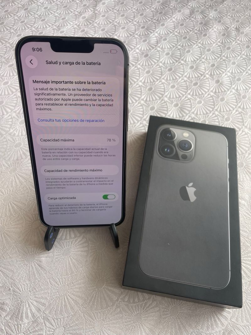 iPhone 13 Pro 128GB Negro afbeelding 3