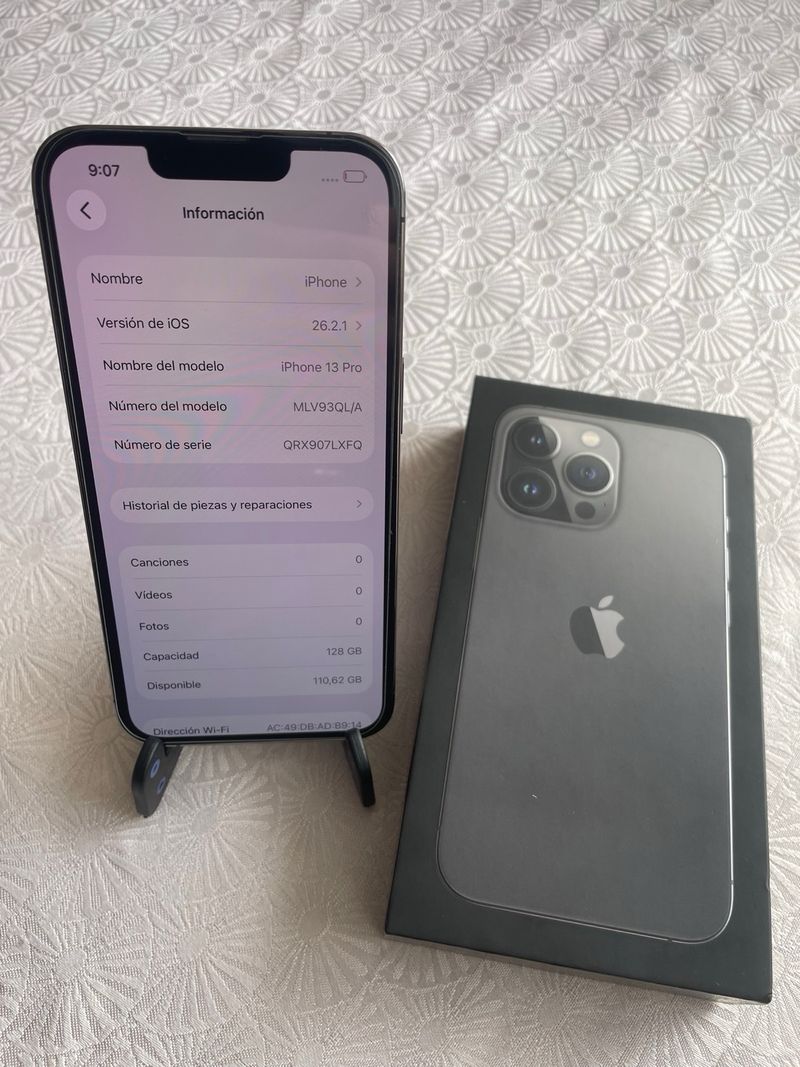 iPhone 13 Pro 128GB Negro afbeelding 4