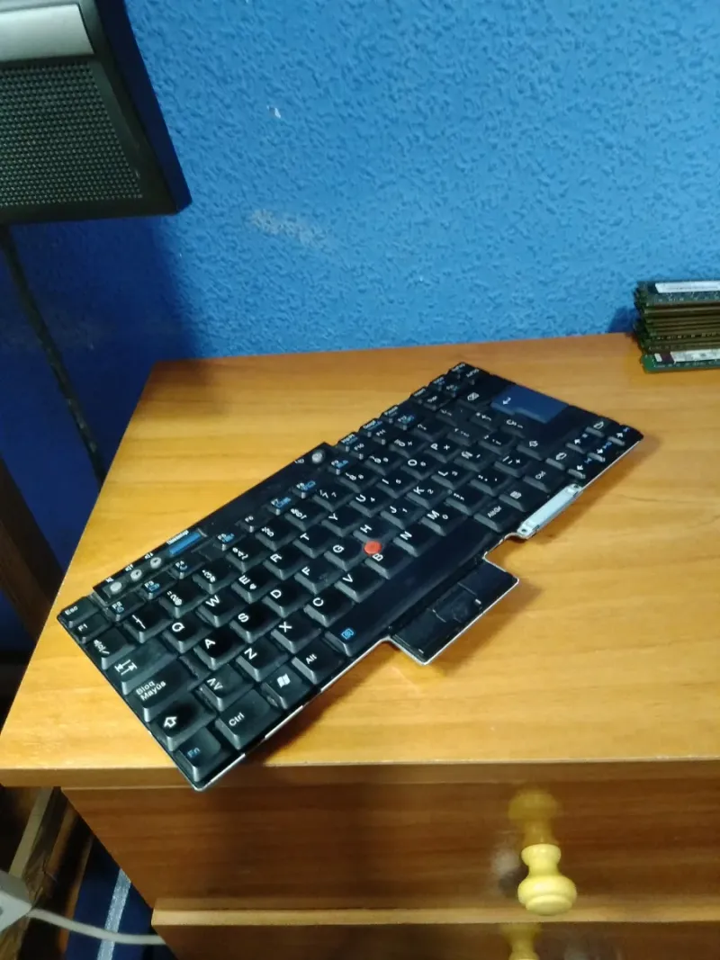Teclado Lenovo Negro Portátil