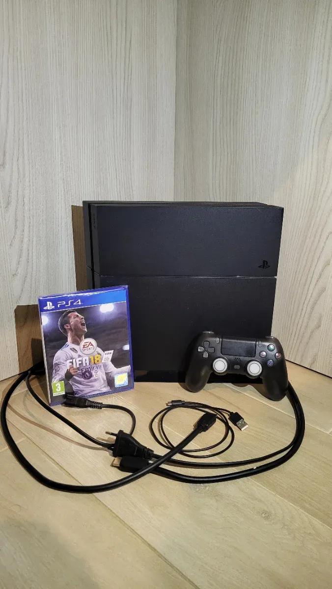 PS4 Fat 500GB + Controlador + juegos descargados afbeelding 5