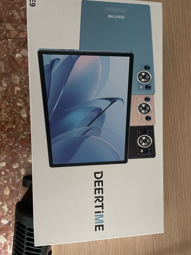 Tablet DEERTIME E9 Azul/Rosa
