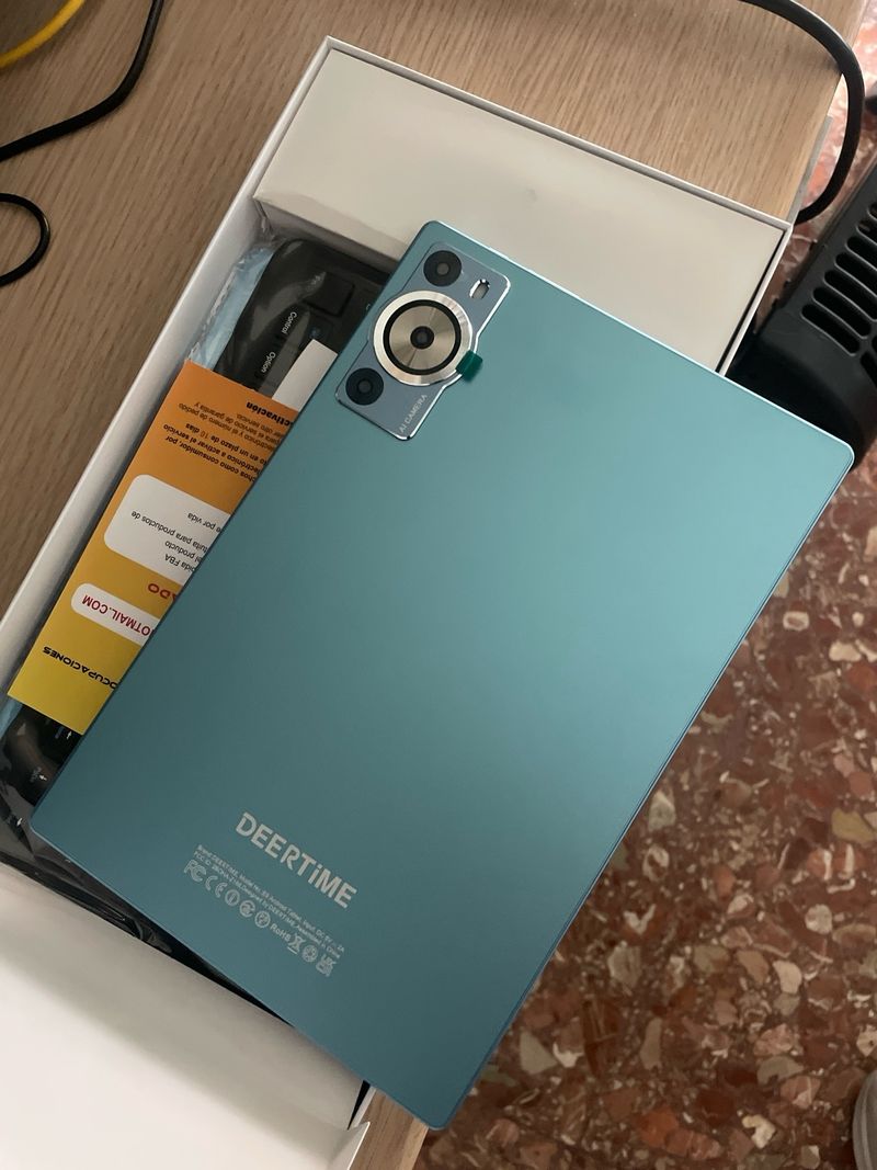 Tablet DEERTIME E9 Azul/Rosa afbeelding 3