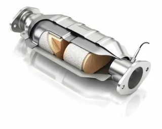 Vaciado catalizadores.