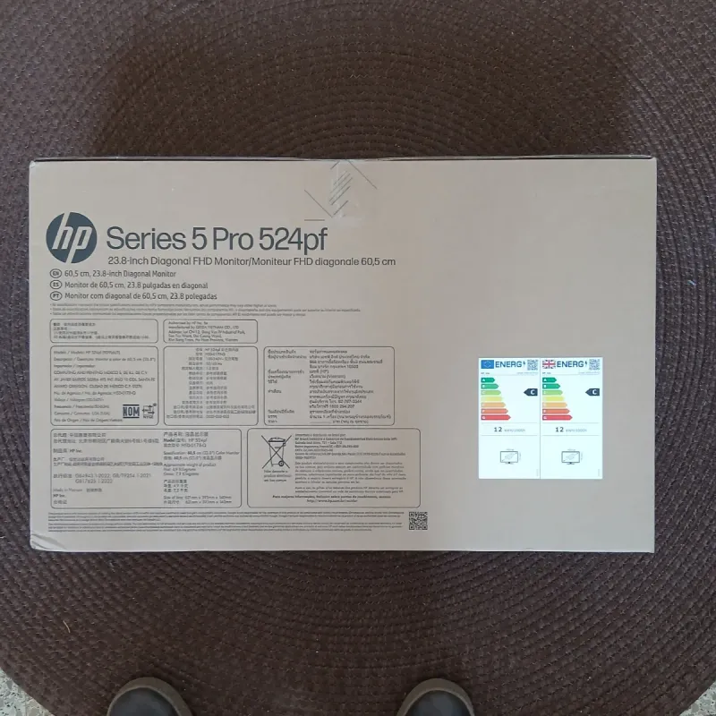 Monitor HP 23.8 Serie 5 Nuevo afbeelding 3