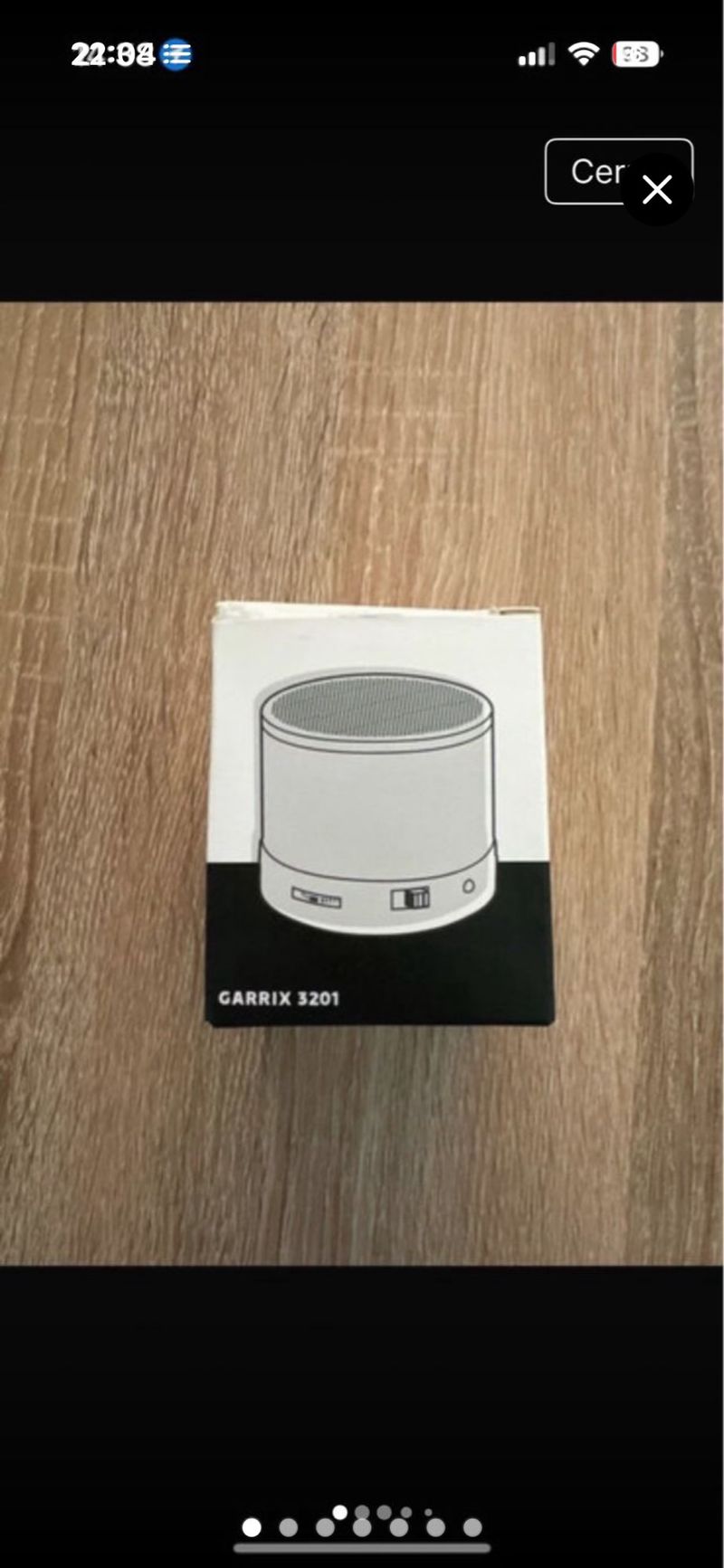 Altavoz Garrix 3201 Blanco