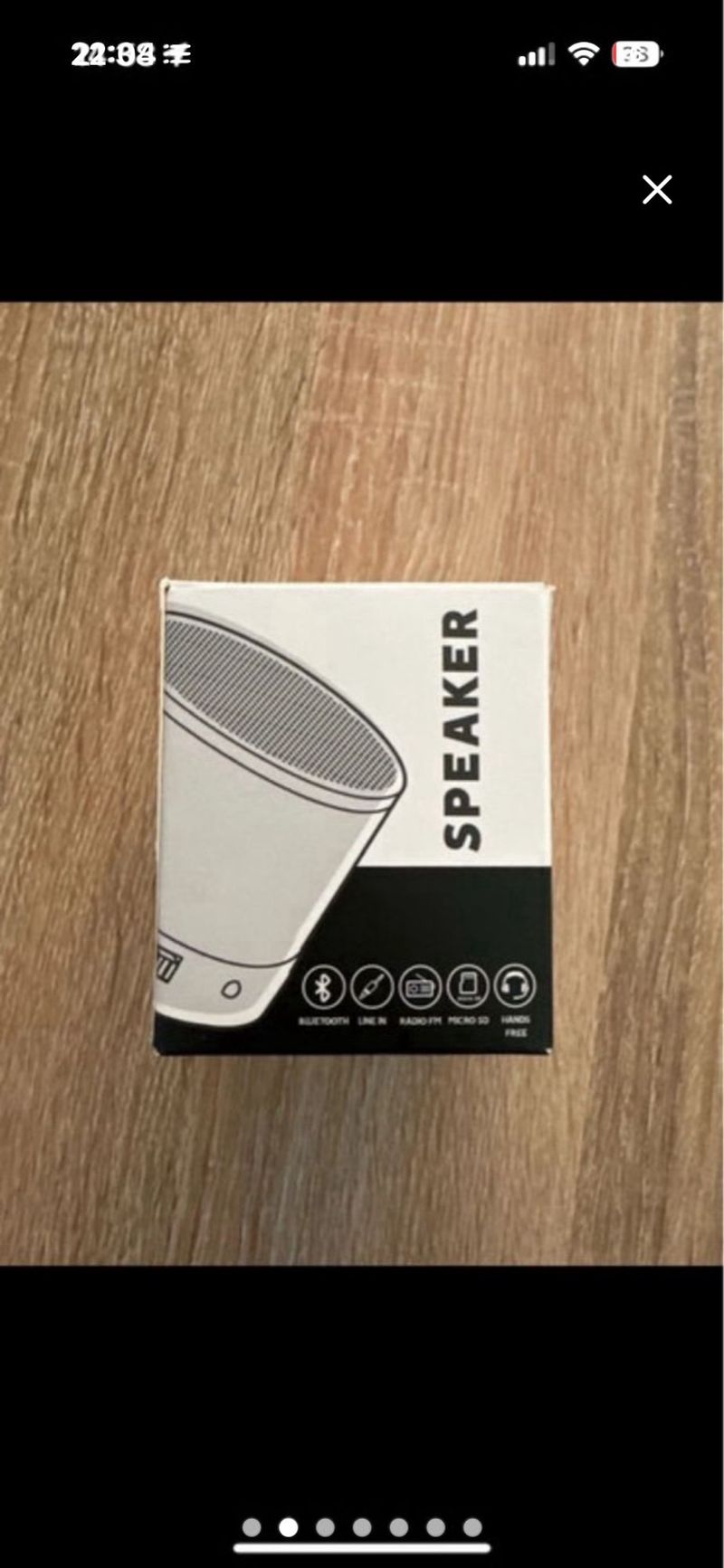 Altavoz Garrix 3201 Blanco afbeelding 2