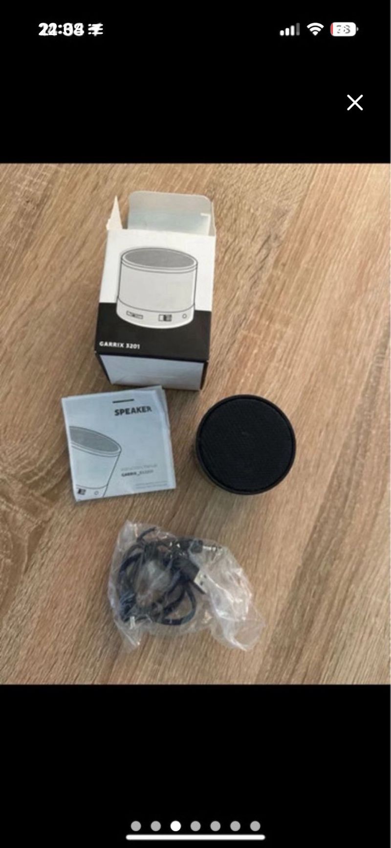 Altavoz Garrix 3201 Blanco afbeelding 3