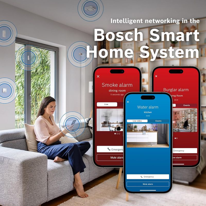 Cámara Interior Bosch Smart Home Eyes II afbeelding 4