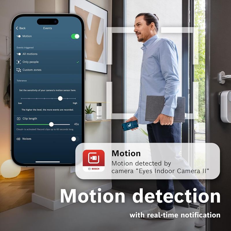 Cámara Interior Bosch Smart Home Eyes II afbeelding 6