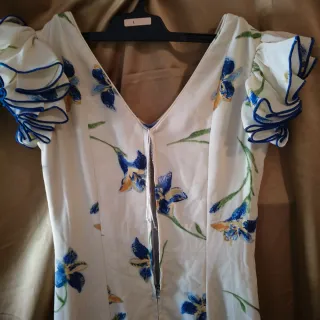 Vestido Flamenca Talla 40 con Mantoncillo deregalo