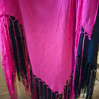 Vestido Flamenca Talla 40 con Mantoncillo deregalo