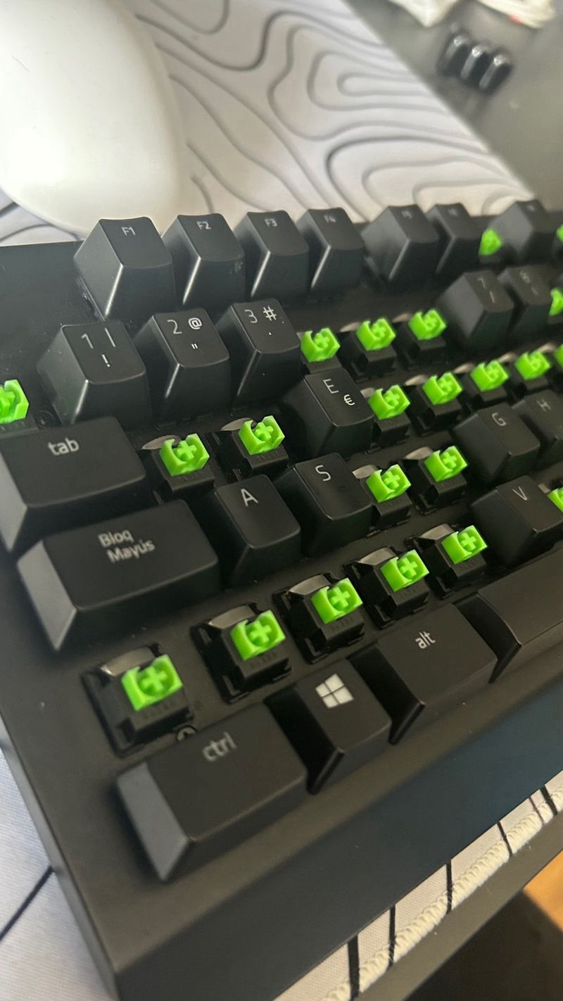 Teclado Razer BlackWidow Elite Negro/Verde afbeelding 10