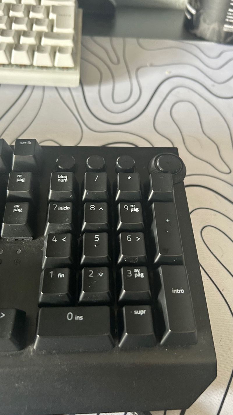 Teclado Razer BlackWidow Elite Negro/Verde afbeelding 6