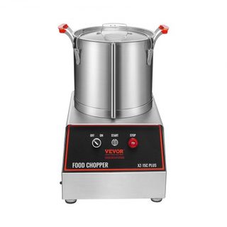 Procesador de Alimentos y Picadora de Verduras, 16 Cuartos, Procesador de Alimentos de Acero Inoxidable de Grado Alimenticio de 1400W con 2 Cuchillas en S Adicionales, Multifuncional para Picar Ve...