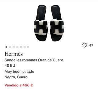 Sandali Hermès Neri