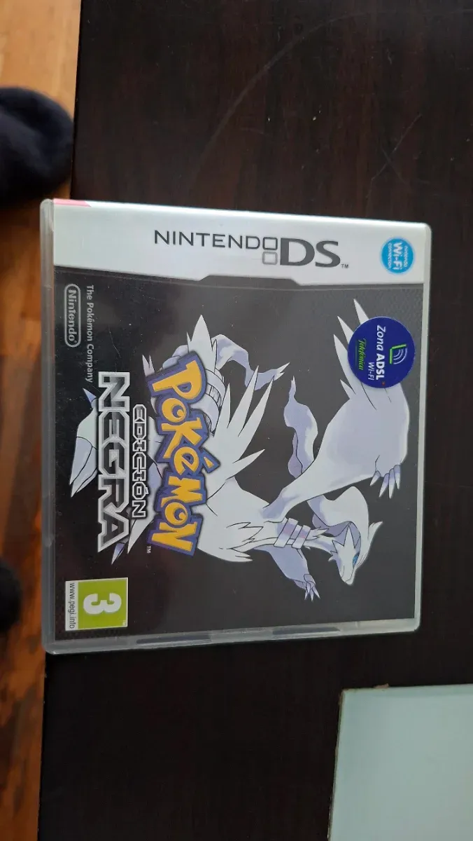 Pokemon Edición Negra Nintendo DS