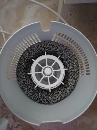 Humidificador Philips Plata y Blanco