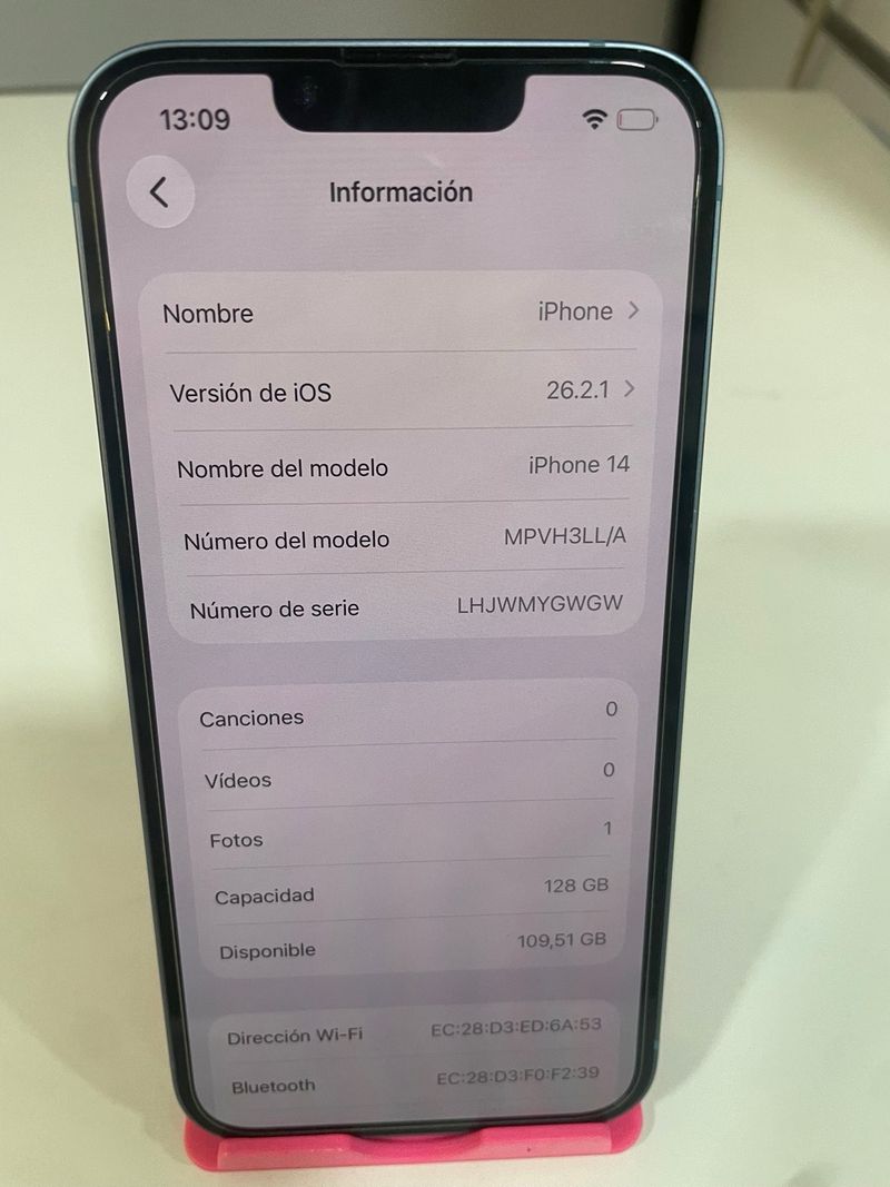 iPhone 14 Azul 128GB afbeelding 4
