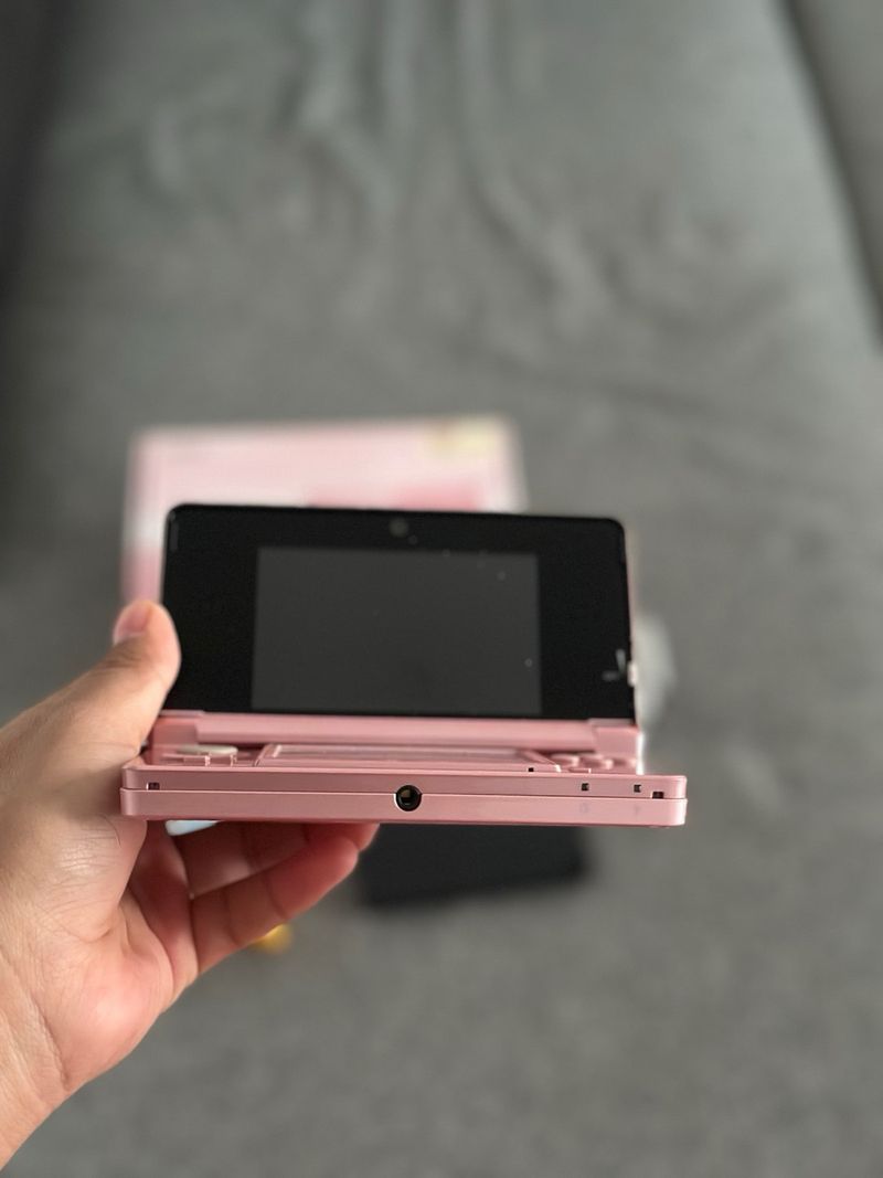 Nintendo 3DS Rosa Palo + Super Mario Maker afbeelding 5