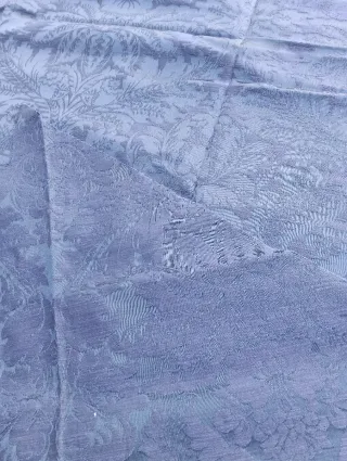 Tela Damasco Azul Marino