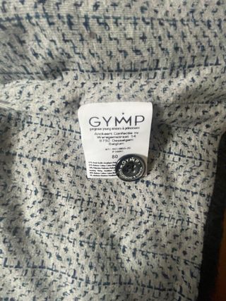 Giacca bimbo GYMP doppiopetto grigia