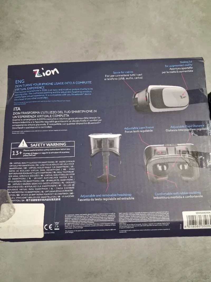Visor de Realidad Virtual Zion para Smartphones afbeelding 4